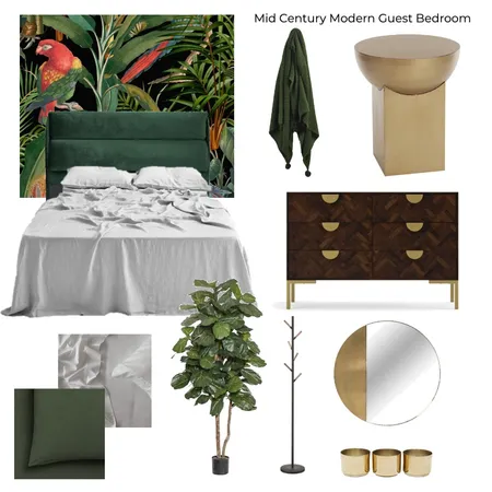 Module 9 - Guest Bed Interior Design Mood Board by Mikalina Smith on Style Sourcebook