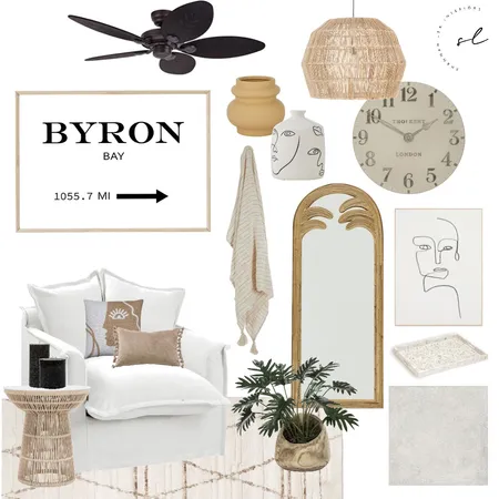 Byron Lounge Room Inspo Interior Design Mood Board by Shannah Lea on Style Sourcebook