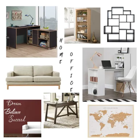 HOME OFFICE INTERIOR Interior Design Mood Board by SUNIL JAMBHULKAR on Style Sourcebook