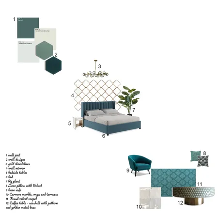 bed room Interior Design Mood Board by rand3mad on Style Sourcebook
