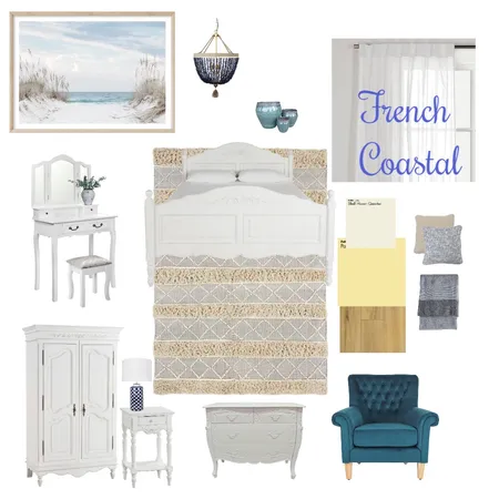 French Coastal Interior Design Mood Board by fiona.cronin on Style Sourcebook