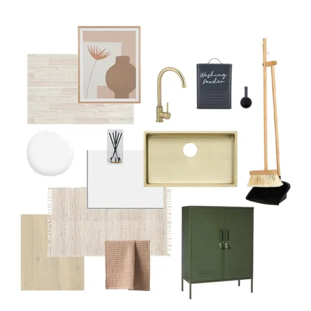 Module 09 | Laundry Interior Design Mood Board by Libby Brown Design on Style Sourcebook