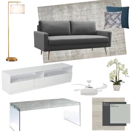 Module 9 - Living Room Interior Design Mood Board by atara on Style Sourcebook