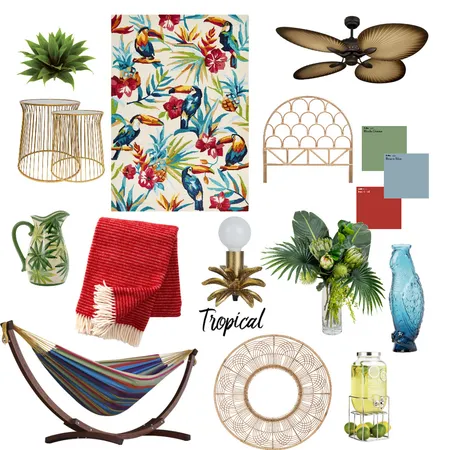 Tropical Interior Design Mood Board by SheilaC on Style Sourcebook