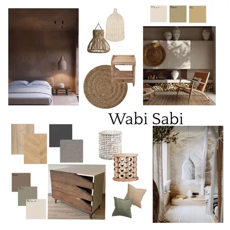 WabisbiMasterBedroom Interior Design Mood Board by EmbellishInteriors on Style Sourcebook