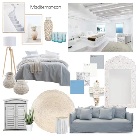 Mediterranean Interior Design Mood Board by Project M Design on Style Sourcebook