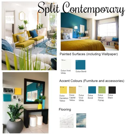 Split Contemporary Interior Design Mood Board by sekelebr@gmail.com on Style Sourcebook