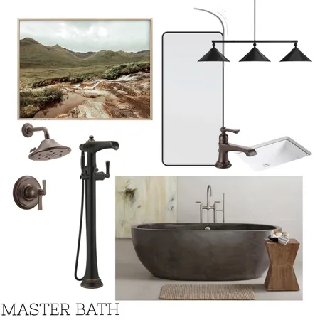 Petersen master bath Interior Design Mood Board by JoCo Design Studio on Style Sourcebook