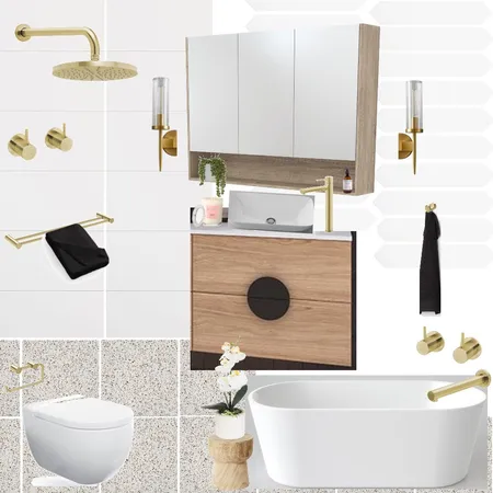 Master Bathroom Interior Design Mood Board by BrittanyBull on Style Sourcebook