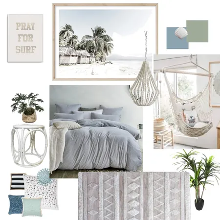 Coastal Bedroom Mood Board Interior Design Mood Board by Margie Ferguson on Style Sourcebook