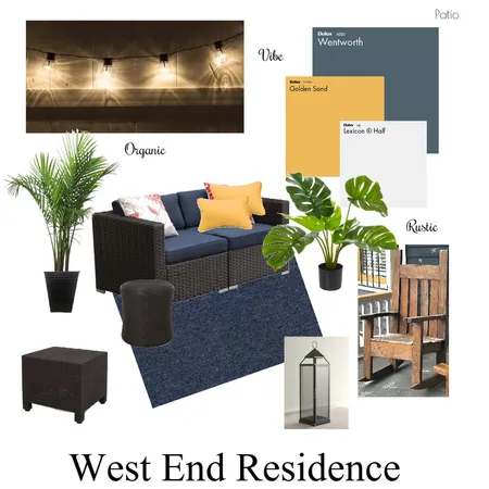 West End Residence- Patio Interior Design Mood Board by Autumnakadunn on Style Sourcebook