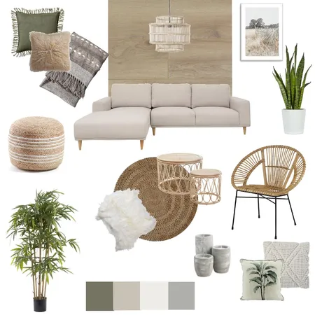 Living Interior Design Mood Board by Bell on Style Sourcebook