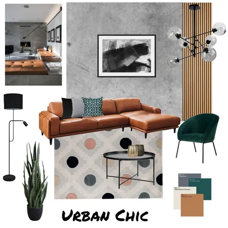 Urban Chic Interior Design Mood Board by Chokolait19 on Style Sourcebook