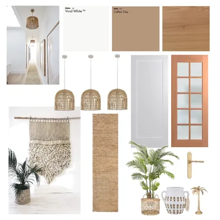 Errington Ave Hallway Interior Design Mood Board by MuseBuilt on Style Sourcebook