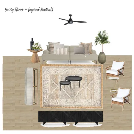 Living Room - Layered Neutrals Interior Design Mood Board by Casa Macadamia on Style Sourcebook