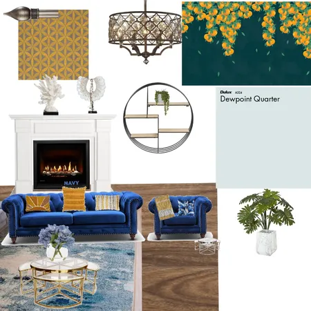 Mid century modern style living room Interior Design Mood Board by Phoebepu on Style Sourcebook