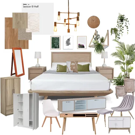AR121 - Dream Bedroom Interior Design Mood Board by louielahj on Style Sourcebook