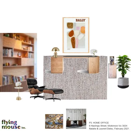 Deleu- P2.Home Office Interior Design Mood Board by Flyingmouse inc on Style Sourcebook