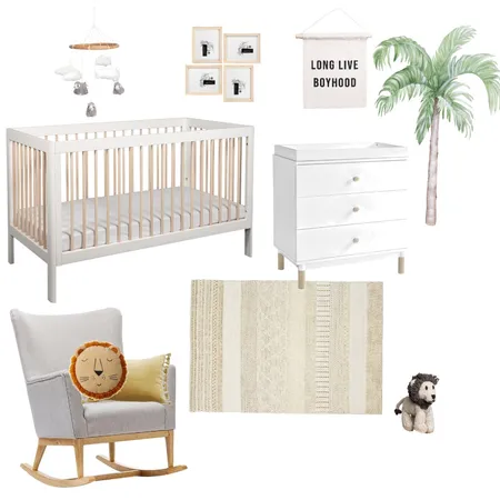 baby boy room Interior Design Mood Board by hollyk on Style Sourcebook