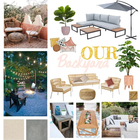 OUR BACKYARD Interior Design Mood Board by BTdesigns on Style Sourcebook