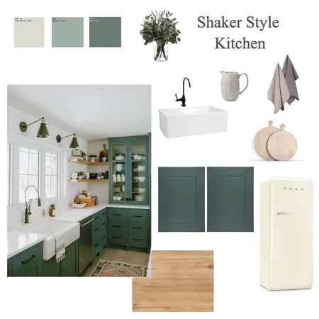 Shaker Style Kitchen Interior Design Mood Board by charlottedemoor on Style Sourcebook