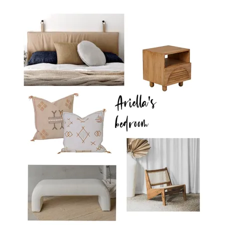 Ariella's bedroom Interior Design Mood Board by TaliaNemes on Style Sourcebook