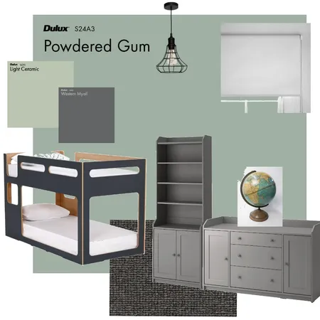 Boys room Interior Design Mood Board by Jacandbrett@hotmail.com on Style Sourcebook