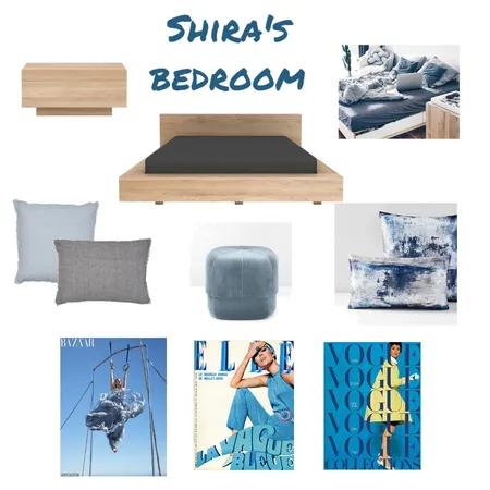 Shira's bedroom Interior Design Mood Board by TaliaNemes on Style Sourcebook