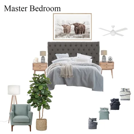 Master Bedroom Interior Design Mood Board by DougieWalt on Style Sourcebook