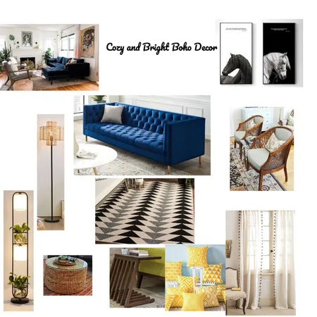 Boho Interior Design Mood Board by ishank.khurana on Style Sourcebook