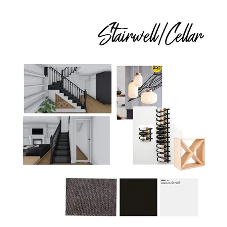 Stairwell Cellar Interior Design Mood Board by Craig on Style Sourcebook