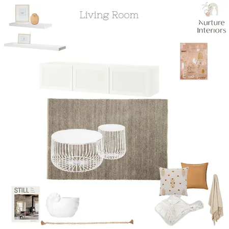 Living Room Interior Design Mood Board by nurtureinteriors on Style Sourcebook