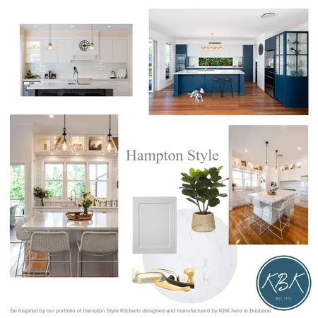 KBK Hampton Style Kitchen Interior Design Mood Board by anneellard on Style Sourcebook
