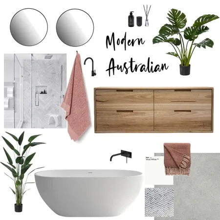 Modern Australian Bathroom Interior Design Mood Board by elliep on Style Sourcebook