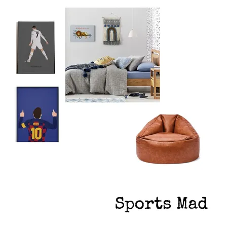 Sports Mad Interior Design Mood Board by carla.woodford@me.com on Style Sourcebook
