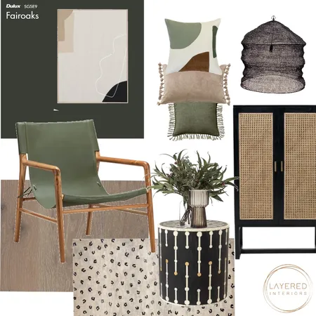 Relaxed Textured Living Interior Design Mood Board by Layered Interiors on Style Sourcebook