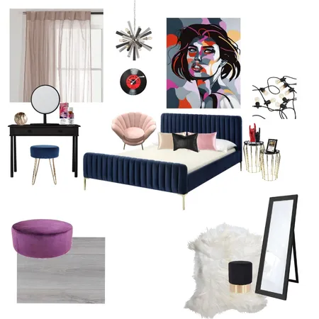 bedroom Interior Design Mood Board by malak khalifa on Style Sourcebook