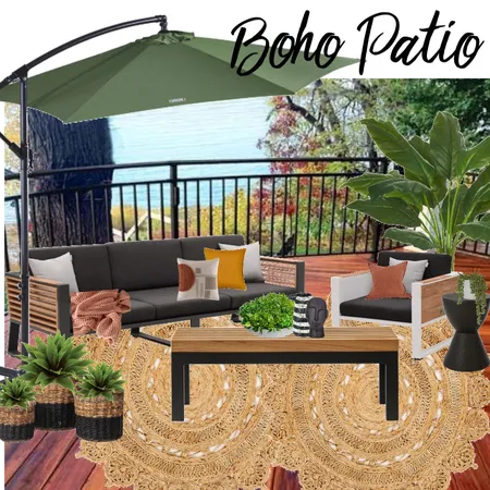 boho patio Interior Design Mood Board by CeliaUtri on Style Sourcebook