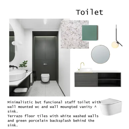 Modern Medical Office Tunis (toilet) final Interior Design Mood Board by LejlaThome on Style Sourcebook