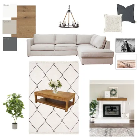 Modern Farmhouse Interior Design Mood Board by NicolaWeir on Style Sourcebook