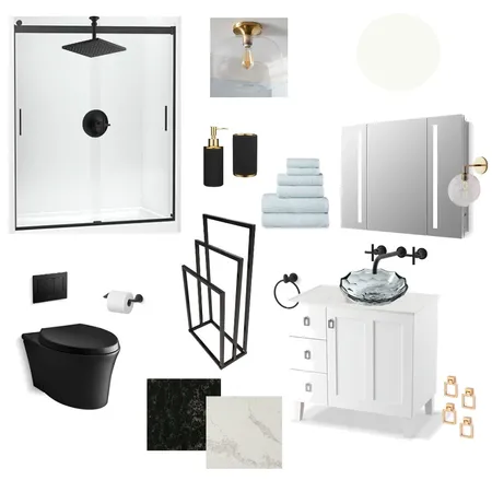 Luxury Bathroom Interior Design Mood Board by Petra Hribova on Style Sourcebook