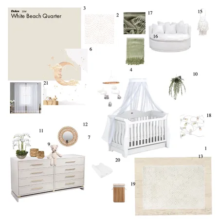 Parker - Gender Neutral Nursery Interior Design Mood Board by studiogiw on Style Sourcebook
