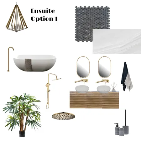 Kenthurst Ensuite Option 1 (amended) Interior Design Mood Board by Mim Romano on Style Sourcebook