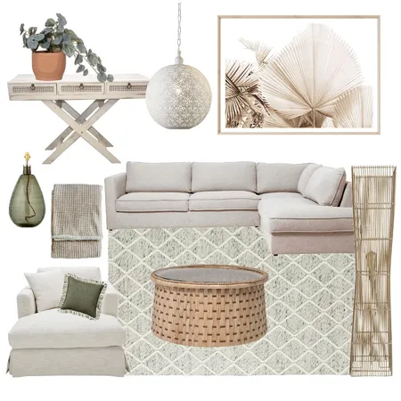 Sage Green Living Room Interior Design Mood Board by AV Design on Style Sourcebook