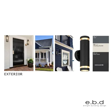 Charman Rd Beaumaris Exterior - Concept Presentation Interior Design Mood Board by Enlight Building Design on Style Sourcebook