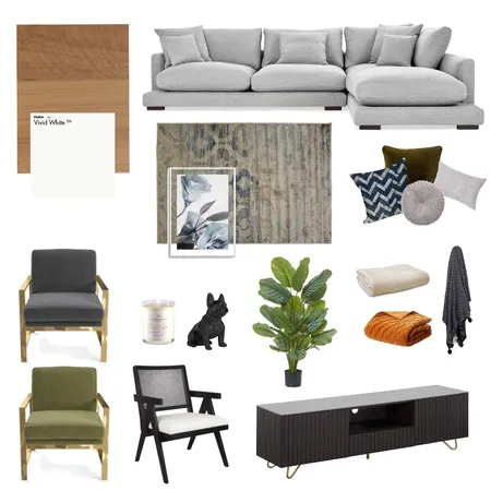 Living Room Interior Design Mood Board by douleinhaus on Style Sourcebook