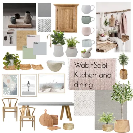 Wabi Sabi Module 3 Interior Design Mood Board by Jacky on Style Sourcebook