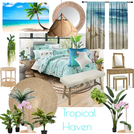 Tropical Haven Interior Design Mood Board by Naomi on Style Sourcebook