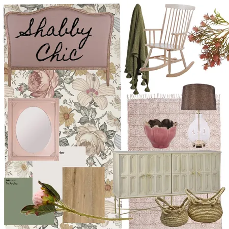 Shabby Chic - feminine Interior Design Mood Board by Vicki Doidge Designs on Style Sourcebook