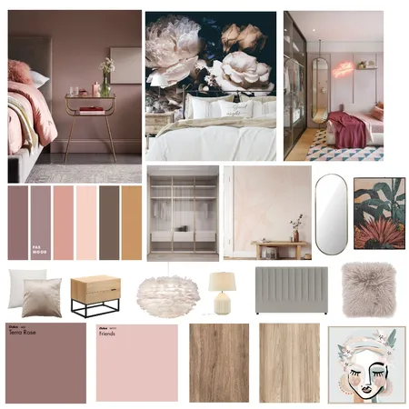elham bedroom Interior Design Mood Board by mohamed boraie on Style Sourcebook